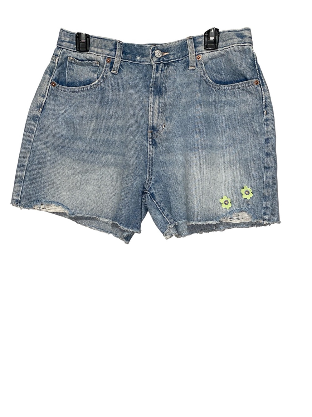 Old Navy High Rise Built In Touch Denim Short Women's Size 20 Plus NWT Retro